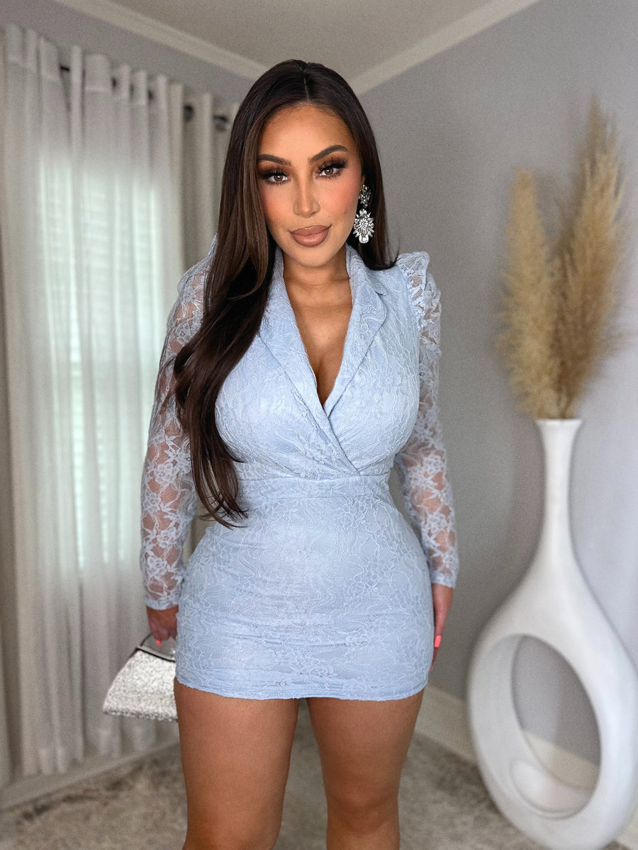 Coquette Baby Blue Dress– Goldendivinityboutique