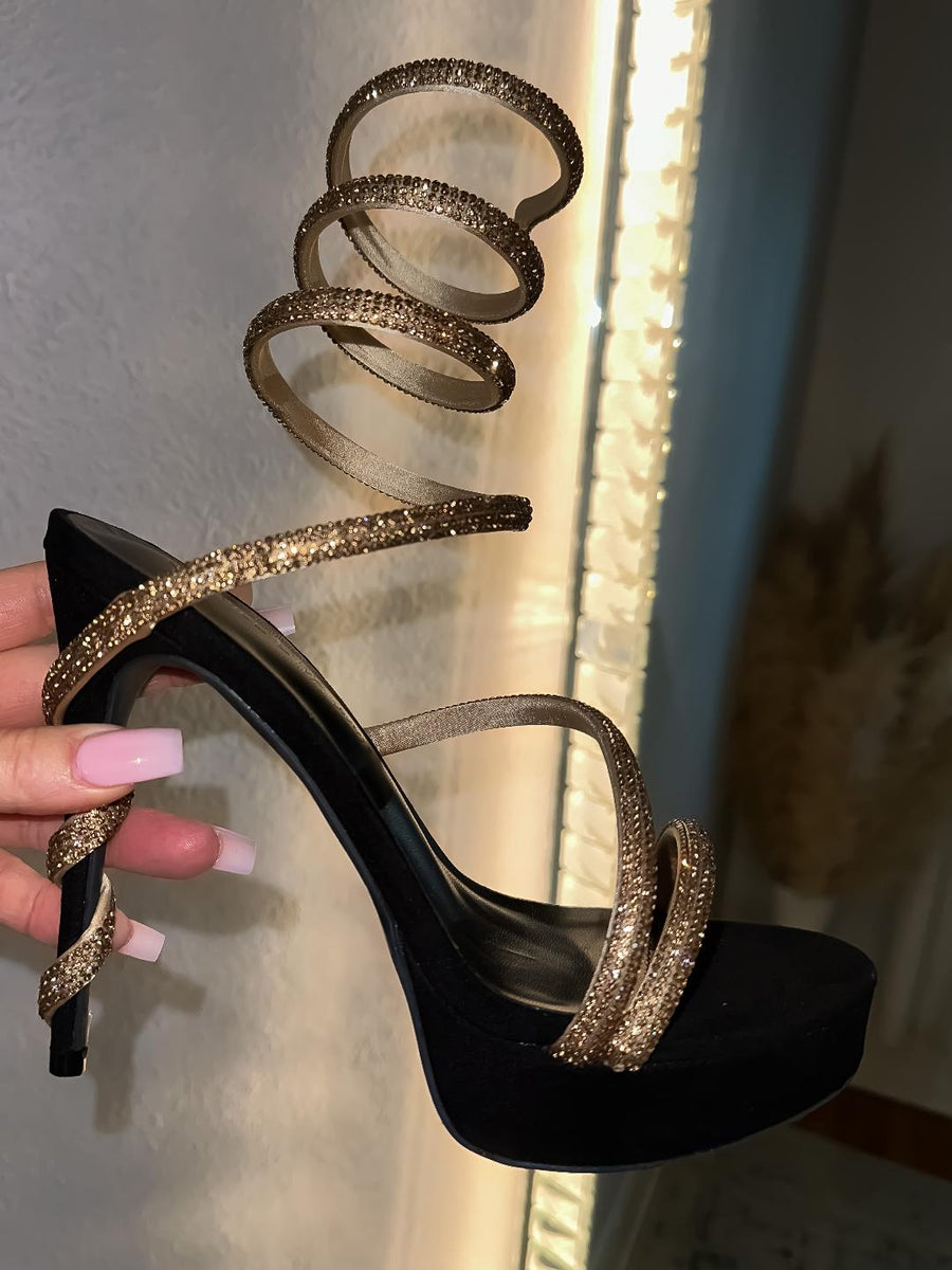 Very Sexy Heel Goldendivinityboutique