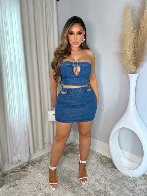 Watch Me Denim Set