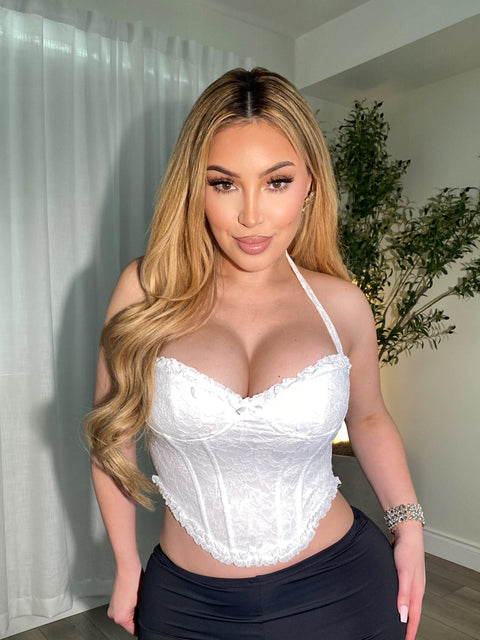 Flirty White Top