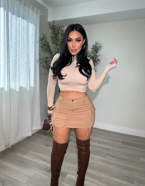 Conservative Ivory Top