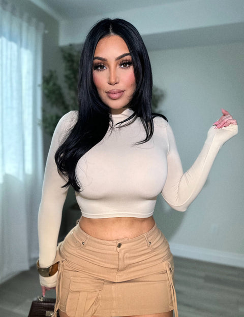 Conservative Ivory Top