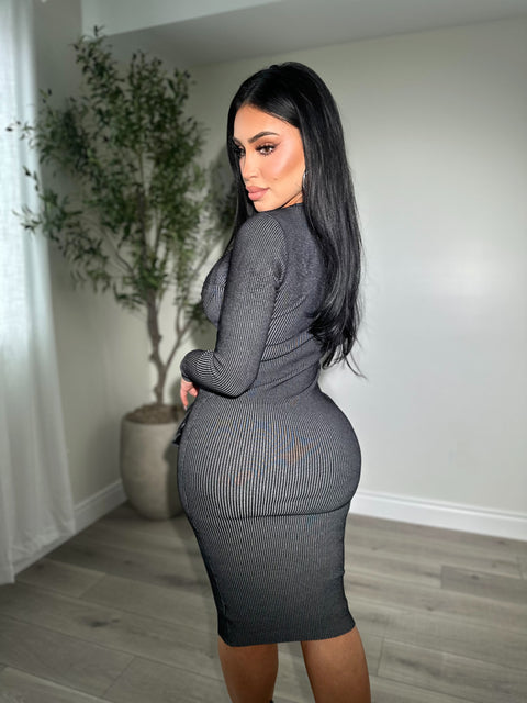 Eclips Black Dress