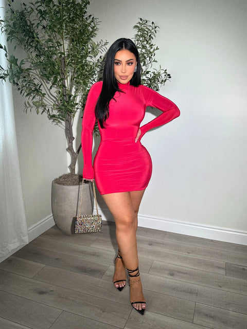 Iconic Red Mini Dress