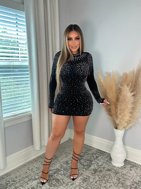 Beverly Black Dress