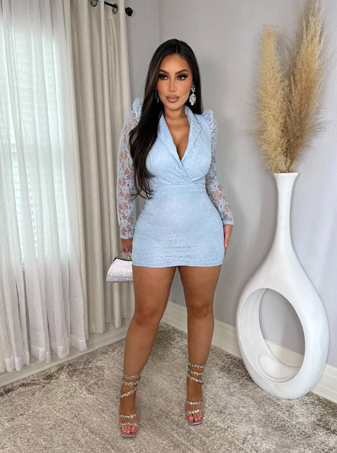Coquette Baby Blue Dress