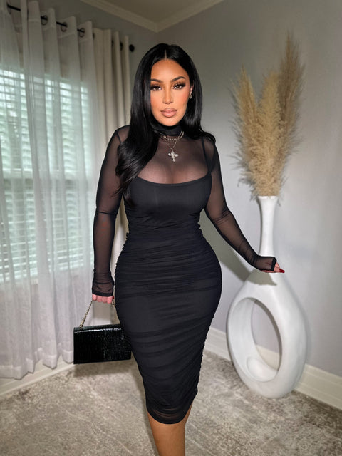 Dashing Black Dress