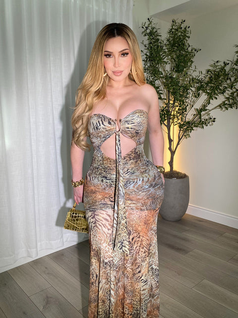 Wild Side Maxi Dress