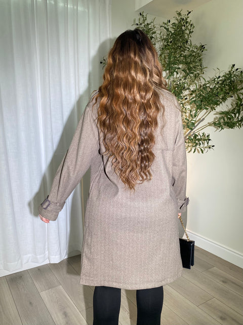 Espy Brown Long Coat