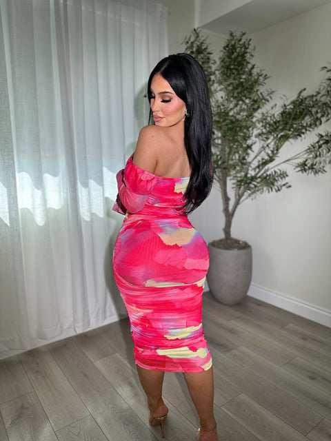 Rosy Pink Dress