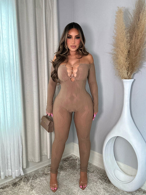 Tie Up Jumpsuit