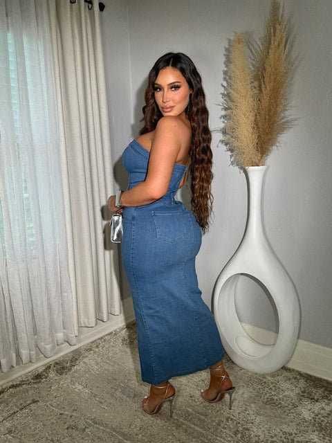 Lyla Denim Dress