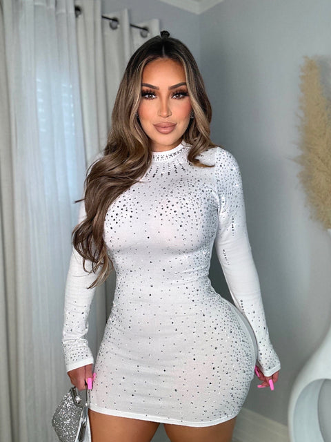 Beverly White Dress