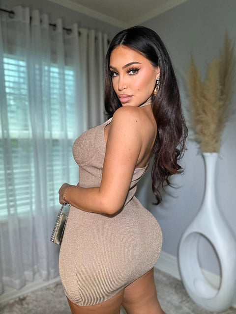 Casino Gold Dress