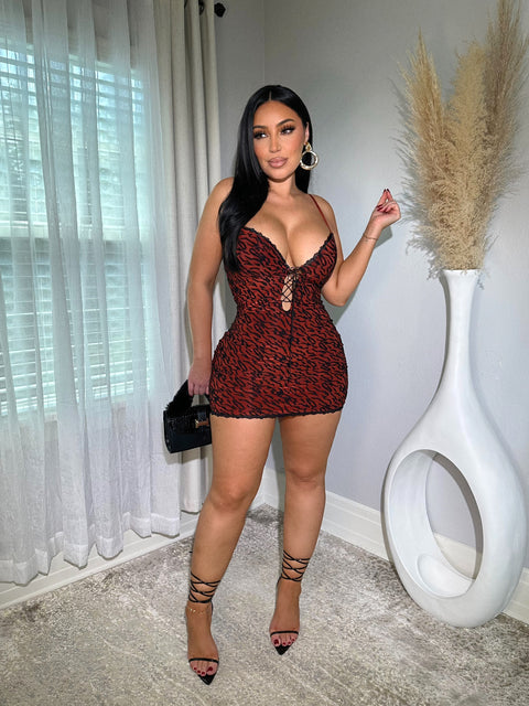 Mini Rust Dress