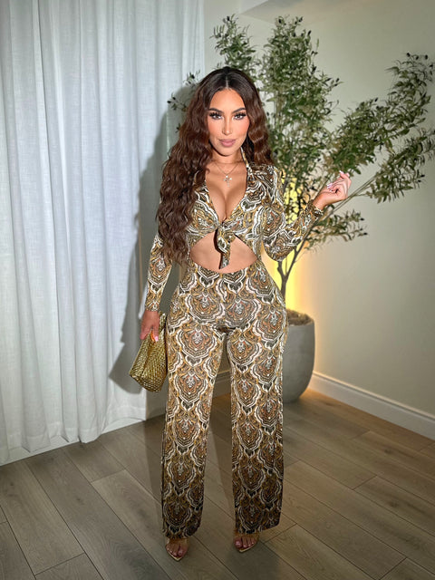 Gypsy Long Sleeve Jumpsuit