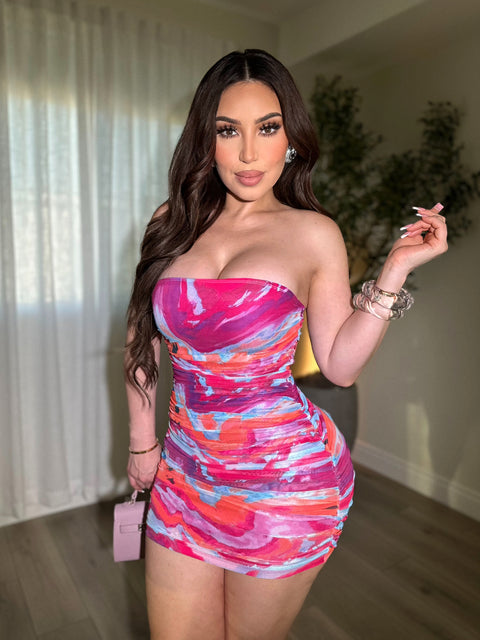 Sorbet Love Micro Dress