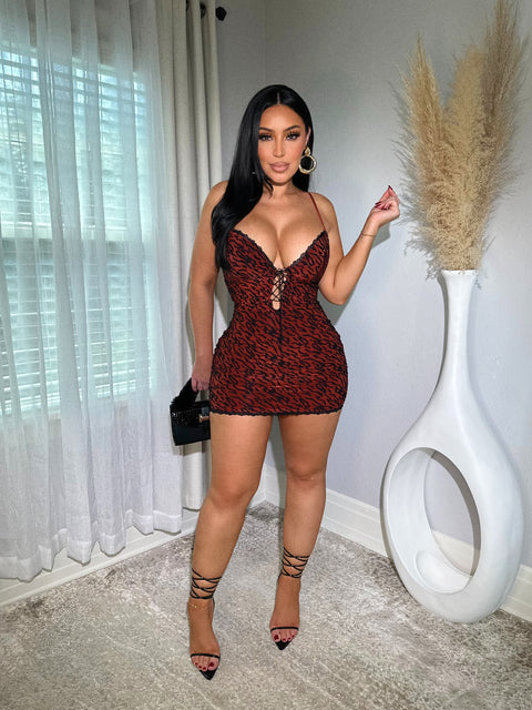 Mini Rust Dress