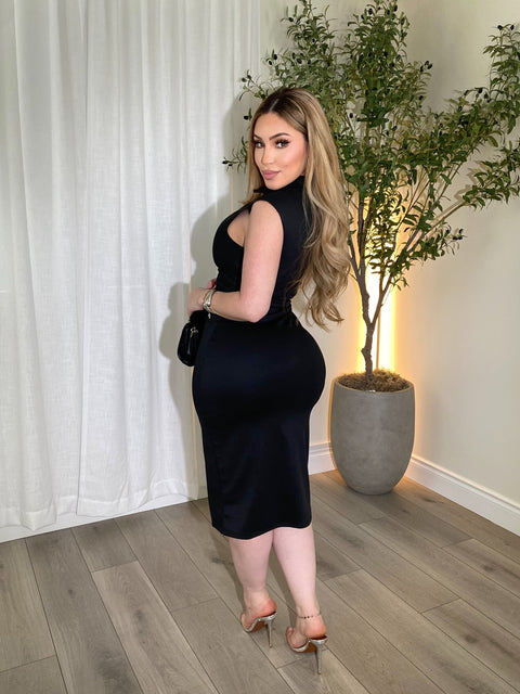 Majestic Black Dress