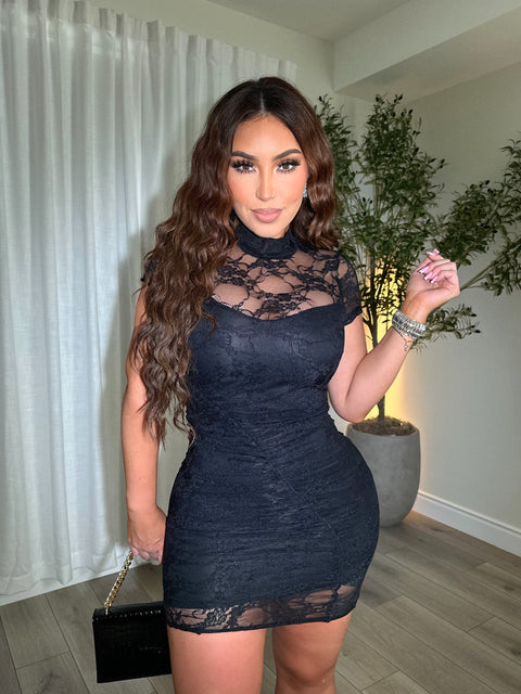 Geisha Black Dress