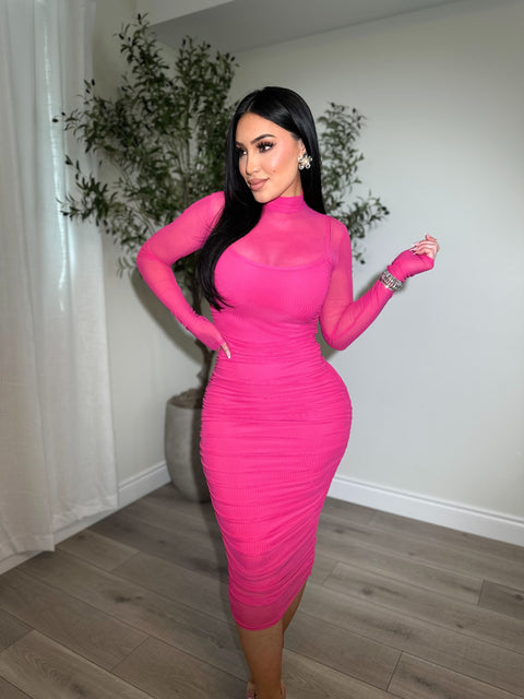 Dashing Pink Dress