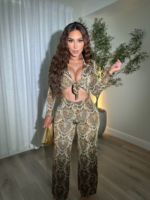 Gypsy Long Sleeve Jumpsuit