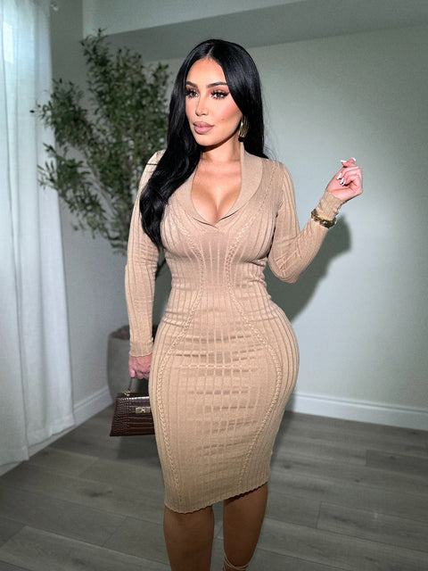 Pleasant Nude Dress