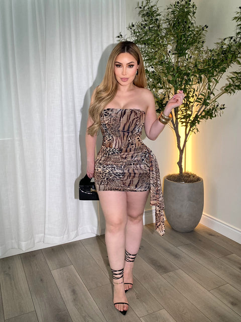 Wild Chase Mini Dress