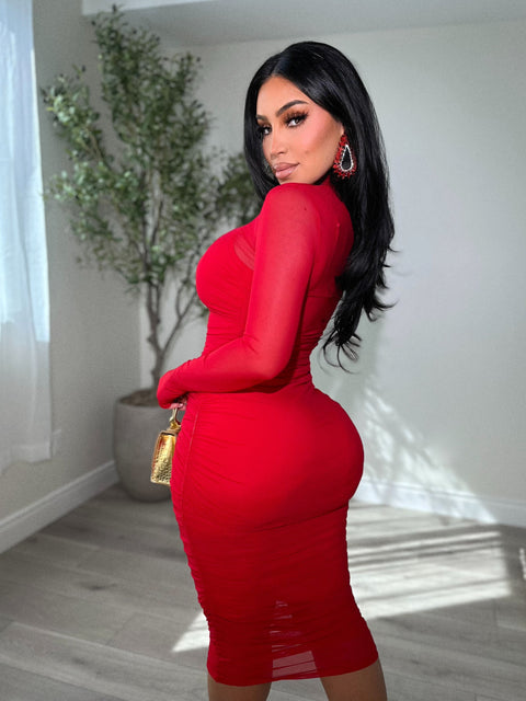 Dashing Red Dress