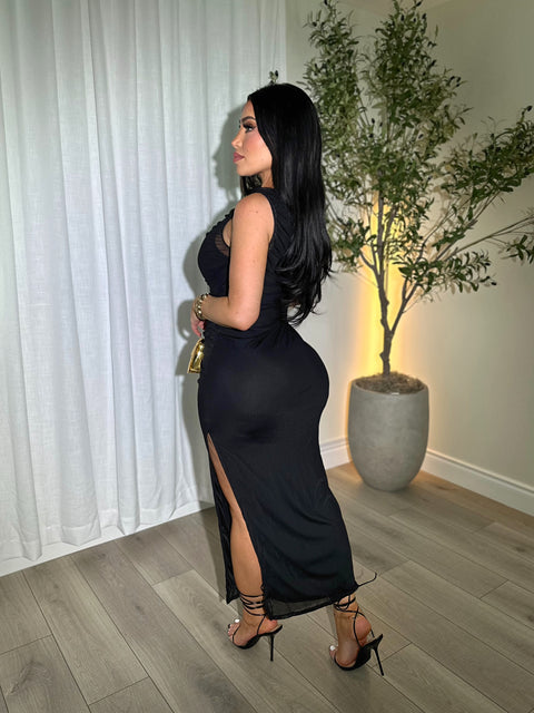 Faithful Black Maxi