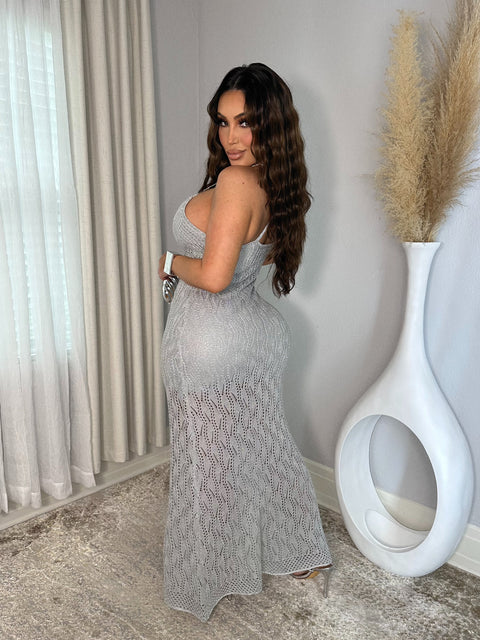 Love Wave Silver Maxi
