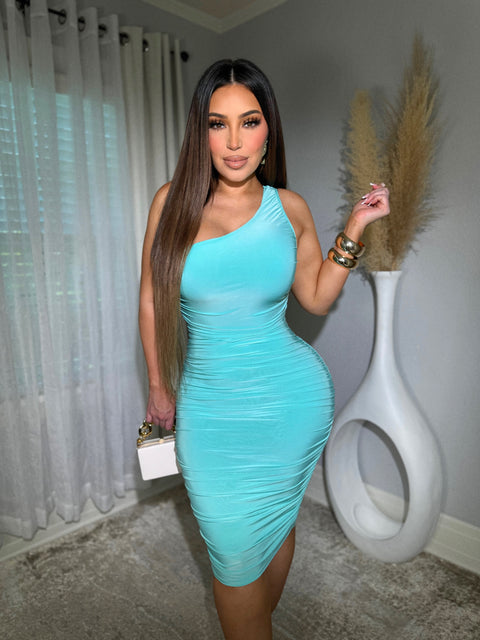 Beloved Aqua Dress