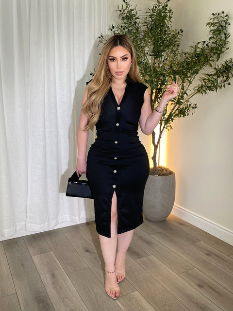 Majestic Black Dress