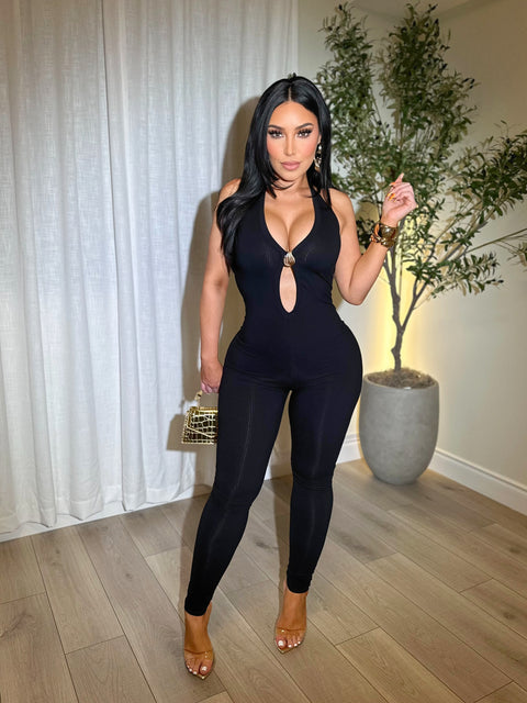 Cleopatra Black Jumpsuit
