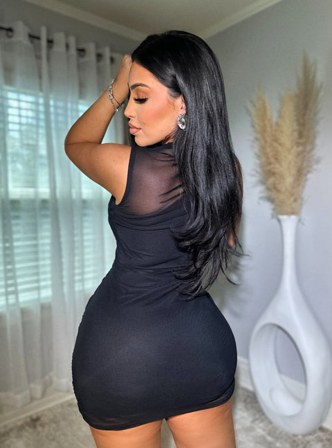 Belle Black Dress