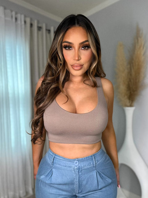 July Mocha Top