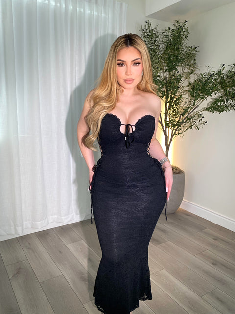 Olivia Black Maxi Dres