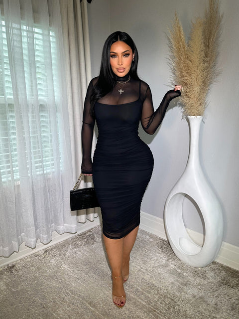 Dashing Black Dress