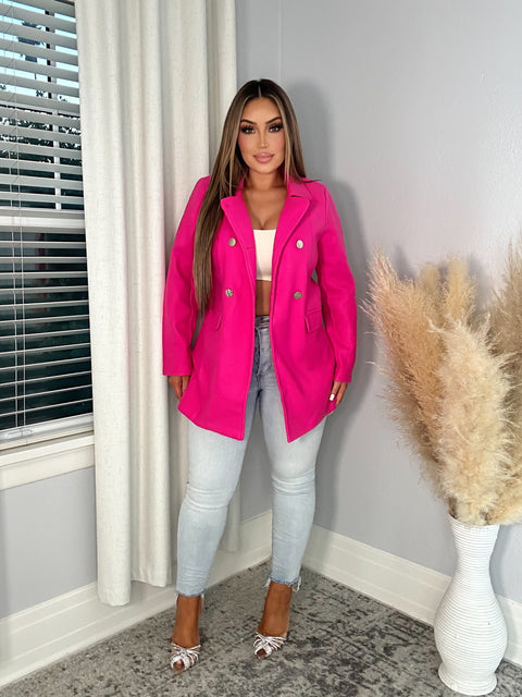 Hot Pink Coat