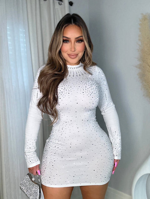 Beverly White Dress