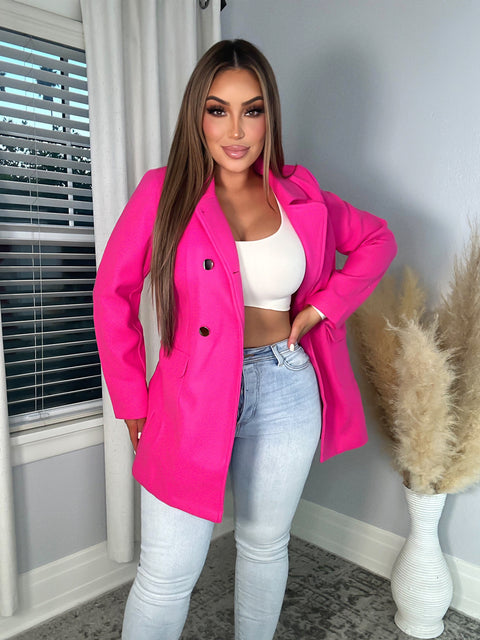 Hot Pink Coat