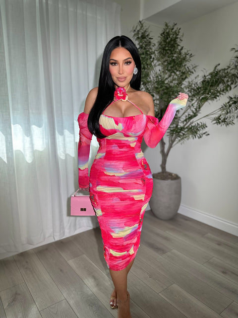 Rosy Pink Dress