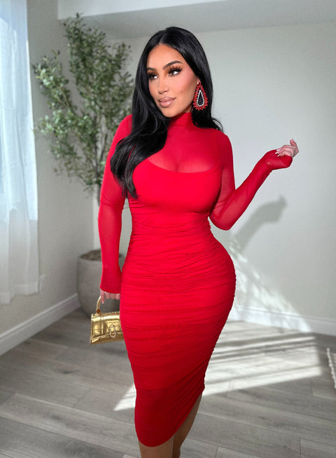 Dashing Red Dress
