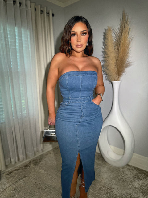 Lyla Denim Dress