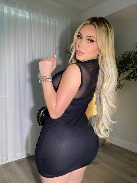 Belle Black Dress