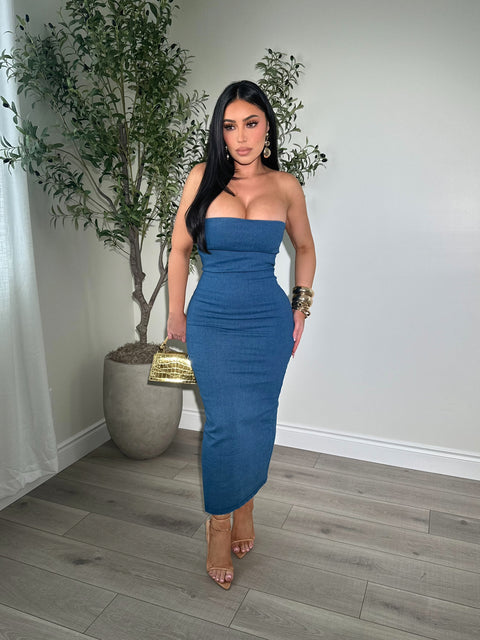 Denim Obsession Maxi