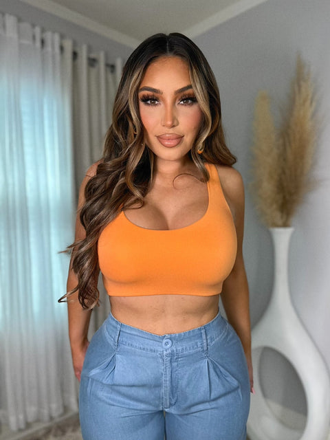 July Orange Top