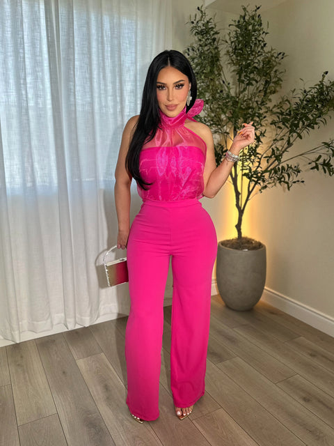 Polished Pink Jumpsuit