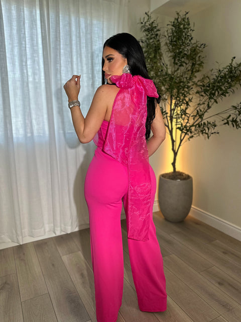 Polished Pink Jumpsuit