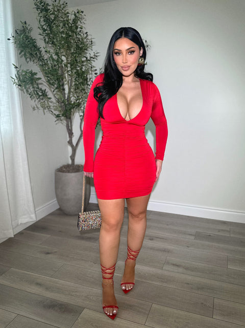 Selected Red Dress